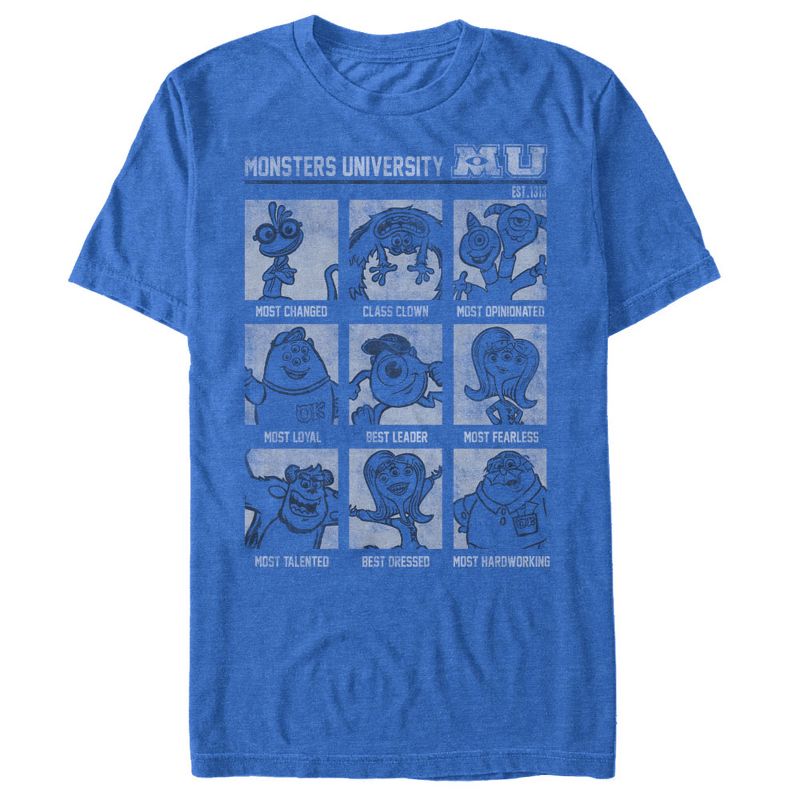 Men's Monsters Inc MU Yearbook T-Shirt, 1 of 5