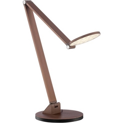 French Bronze Adjustable LED Desk Lamp with Touch Switch