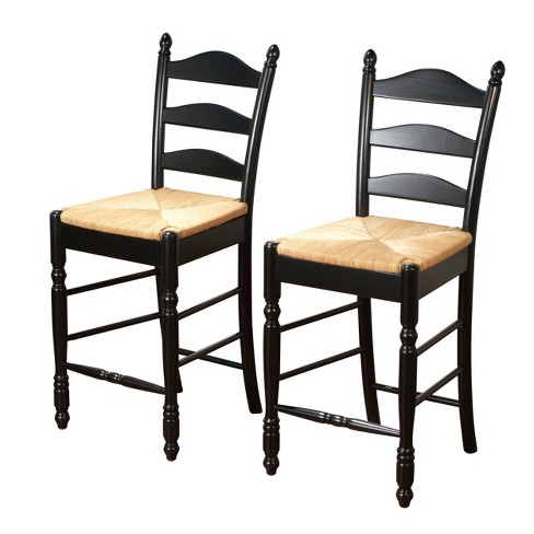 Ladder back bar online stools