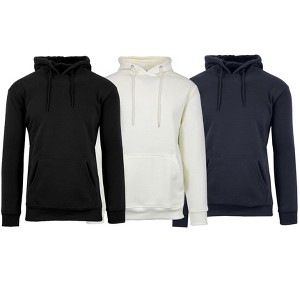 Rudolph Men's Heavyweight Fleece Lined Pullover Hoodie-3 Pack - 1 of 3