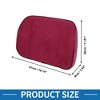 Unique Bargains Car Headrest Neck Seat Cushion Headrest Covers Lumbar Support Set - 4 of 4