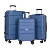 Whisen 3-Piece Set(20/24/28 in.) Hardshell Spinner Suitcase Luggage Sets with TSA Lock - 2 of 4