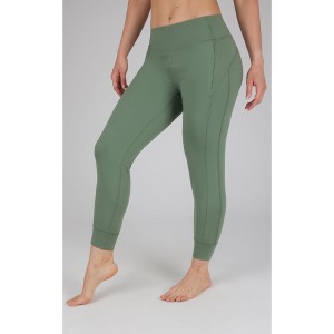 90 Degree By Reflex Womens Interlock Greenwich Jogger with Zipper Pockets and Back Yoke - 1 of 3