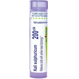 Kali Sulphuricum 200CK by Boiron Homeopathic Single Medicine For Cough, Cold & Flu  -  80 Pellet - 1 of 3