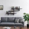 3 Tier Floating Ladder Accent Shelf - Danya B - 3 of 4