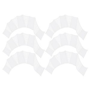 Unique Bargains Resistance Aquatic Webbed Finger Frog Silicone Swimming Fins 3 Pairs - 1 of 4