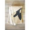 Nadja Modern Abstract Shapes 1 Fleece Throw Blanket - Deny Designs - 2 of 2