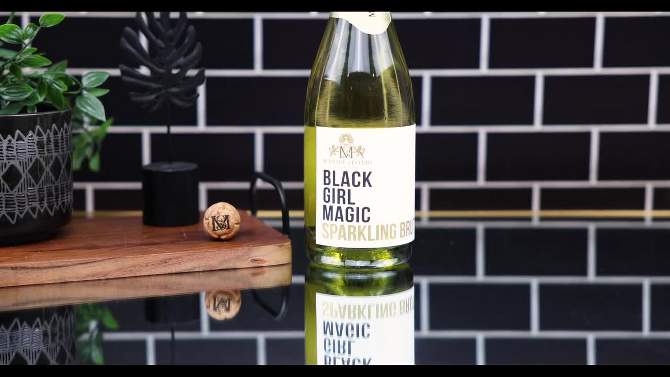 McBride Sisters Black Girl Magic Sparkling Brut White Wine - 750ml Bottle, 2 of 9, play video