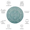 Courtyard CY8680 UV & Stain Resistant Non-Shedding Power Loomed Indoor/Outdoor Rugs - Safavieh - 3 of 4