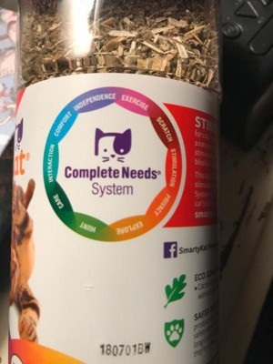 SmartyKat Catnip For Cats, Natural, Pure & Potent, Resealable Shaker  Canister, 2 oz