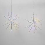 2pk Christmas LED Starburst Novelty 140 Lights Multicolor - Wondershop™