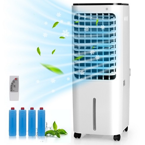 Costway Evaporative Portable Air Cooler Fan & Humidifier With Filter Remote  Control : Target