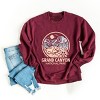 Grand Canyon National Park Two-Toned Circle - Women's Graphic Sweatshirt - 2 of 4