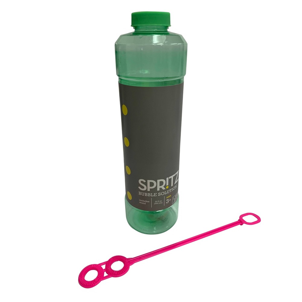 case of 6 bottles) 32oz Bubble Solution - Spritz™ different color) 