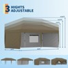 10 x 20 Pop Up Canopy Tent with 4 Sidewalls – Commercial Outdoor Sun Shade with Roller Bag & Accessories - 2 of 4
