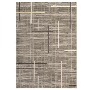 Washable Modern Abstract Rug Non Slip Low Pile Rug Soft Contemporary Throw Floor Cover Foldable Indoor Carpet for Living Room Bedroom Playroom - 1 of 4