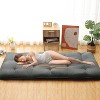 Floor Mattress Japanese Futon Mattress Sleeping Pad Roll Up Sleeping Mattress Portable for Guest Room RV Travel - 2 of 4