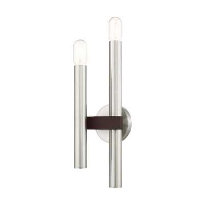 Livex Lighting Helsinki 2 - Light Sconce in  Brushed Nickel