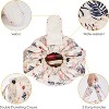 Barrel Drawstring Makeup Bag Large Floral Cosmetic Bag Make up Bags - 4 of 4