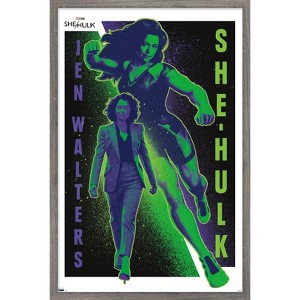 Trends International Marvel She-Hulk: Attorney At Law - Jen Walters Framed Wall Poster Prints - 1 of 4
