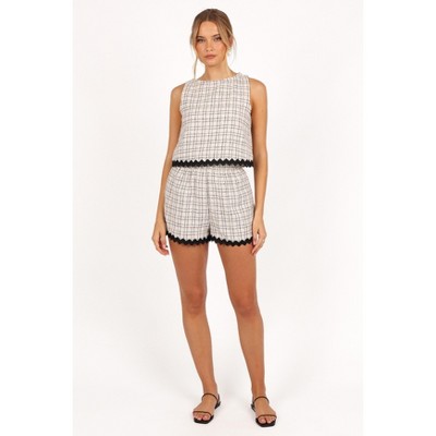 Petal and Pup Elea Short - Black White XL