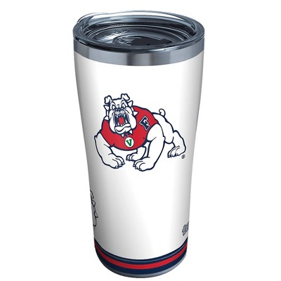 NCAA Fresno State Bulldogs 20oz Arctic Stainless Steel Tumbler