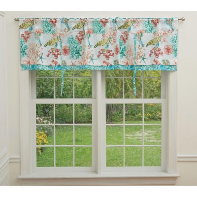 C&F Home Atlantis Layered Valance