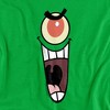 Boys' Spongebob Plankton Sinister Face T-Shirt - 2 of 4