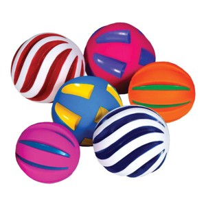 Kaplan Early Learning Tactile Squeaky Balls - Set of 6 - 1 of 3