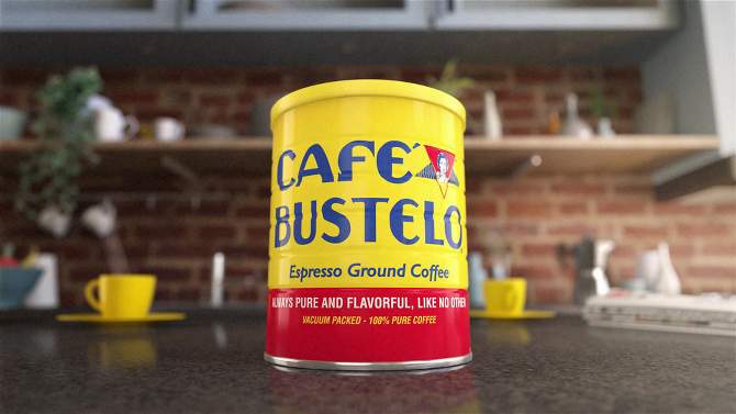 Cafe Bustelo Supreme Espresso Dark Roast Ground Coffee - 10oz, 2 of 8, play video