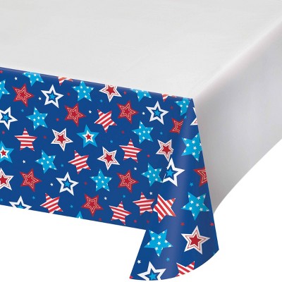 Creative Converting Patriotic Proud Paper Tablecloths 3ct
