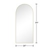 PexFix Arch Solid Wood Full Length Mirror Floor Mirror - 4 of 4