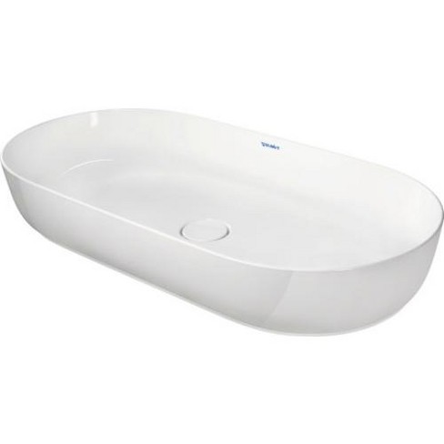 Duravit 037980 Luv 31 1 2 Oval Ceramic Vessel Bathroom Sink