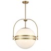 Savoy House Thornhill 3 - Light Pendant in  Warm Brass - 2 of 3