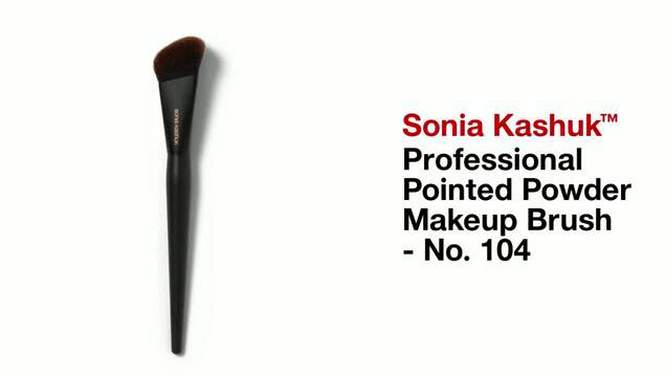 Sonia Kashuk&#8482; Professional Pointed Powder Makeup Brush - No. 104, 2 of 5, play video