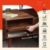 Coffee Table,  Lift Top Coffee Tables with Adjustable Storage Shelf and Hidden Compartment, Lift Tabletop Dining Table for Living Room, Rustic Oak - 2 of 4