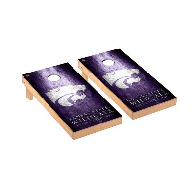 NCAA Kansas State Wildcats Premium Cornhole Board Museum Version