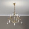 Livex Lighting Caterina 5 - Light Chandelier in  Antique Brass - 3 of 4
