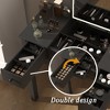 CAVINAS 3 In 1 Vanity Desk Vanity with Plip Top Mirror, Makeup Vanity with Chair for Apartment, Bedroom - 3 of 4