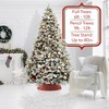 Casafield Water Hyacinth Christmas Tree Collar, Woven Tree Base Cover with Cord Cut Out - 2 of 4