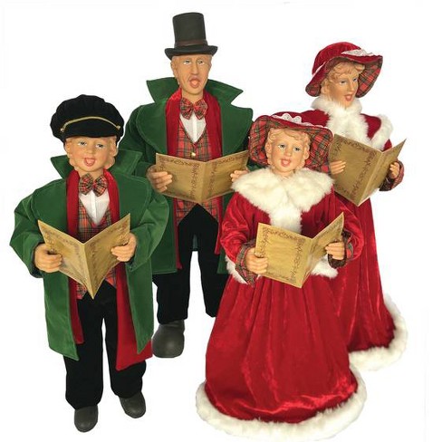 Santa's Workshop Inc. 27" To 37" Dickens Carolers, Set of 4 - image 1 of 3