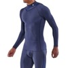 SKINS SERIES-3 MEN'S THERMAL LONG SLEEVE TOP NAVY BLUE - 3 of 4