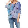 Women's Starburst Tie Dye Knit Top - PLUS - Phil Love - image 2 of 3