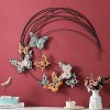 LuxenHome Metal Butterflies Moon Wall Decor, Indoor and Outdoor Decoration Black - image 3 of 4