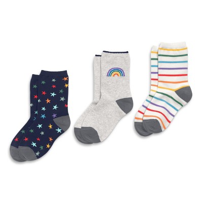 Primary Kids Crew Sock 3-Pack