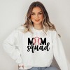 Simply Sage Market Women's Graphic Sweatshirt Mom Squad Baseball - 2 of 3