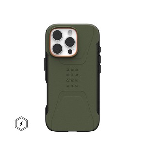 UAG iPhone 16 Pro Case, Civilian Series, HyperCush Impact Protection Technology, Compatible with MagSafe - 1 of 4