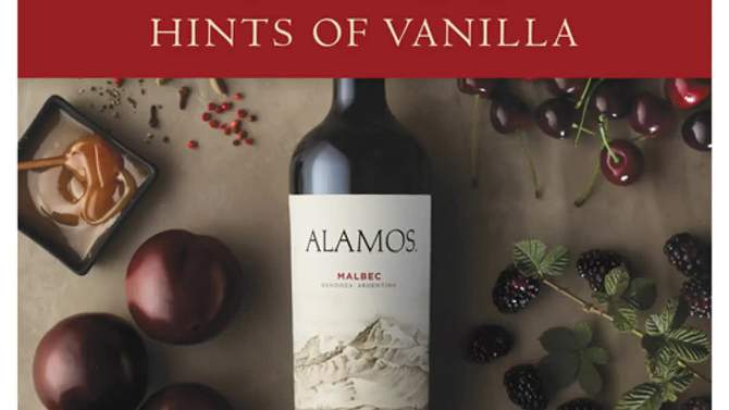 Alamos Malbec Argentina Red Wine - 750ml Bottle, 2 of 7, play video