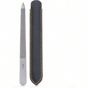 Original Triple Cut Metal Nail File, Double Sided FINOX Stainless Steel, Ethically Made in Solingen - 1 of 4
