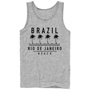 Men's Lost Gods Brazil Rio de Janeiro Beach Tank Top - 1 of 4